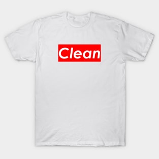 Clean (Red) T-Shirt